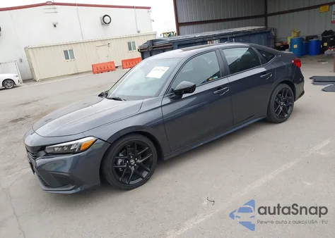 2024 Honda Civic Sport из США, поврежденный, VIN 2HGFE2F56RH573182